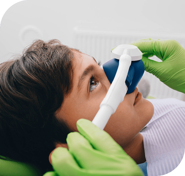 웃음가스 치료 대상